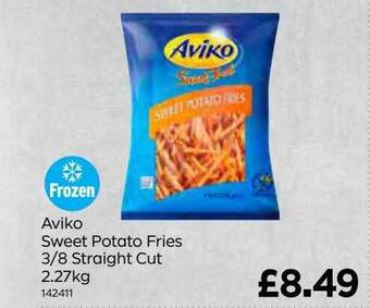 Bestway Aviko sweet potato fries 3 8 straight cut 2.27kg offer