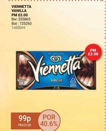 Bestway Viennetta vanilla offer