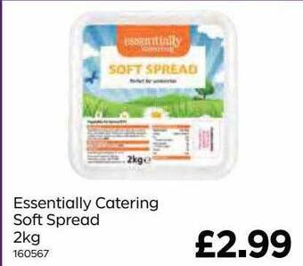 Bestway Essentially catering soft spread 2kg offer