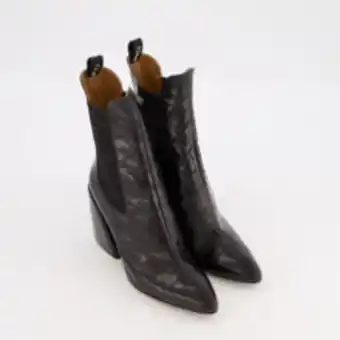 TK Maxx Black leather chelsea boots offer
