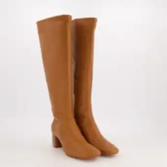 TK Maxx Brown leather knee high boots offer