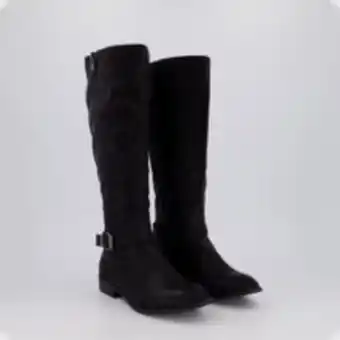 TK Maxx Black hopping high leg boots offer