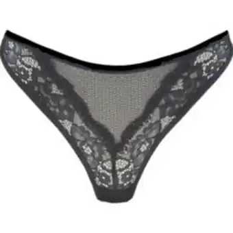 TK Maxx Black lace thong offer