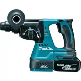 Makita dhr242rmj 18v lxt cordless brushless sds plus rotary hammer drill 2 x 4.0ah
