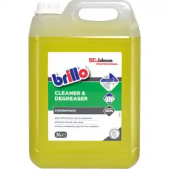 Toolstation Brillo cleaner & degreaser 5l offer
