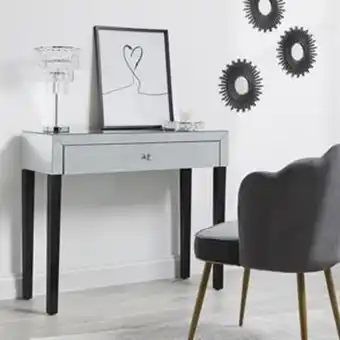 Home Bargains Home collections: glass mirror dressing table offer