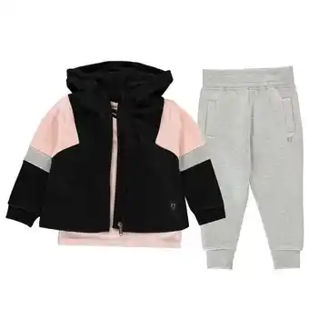 Sports Direct Firetrap 3 piece jog set baby girls offer