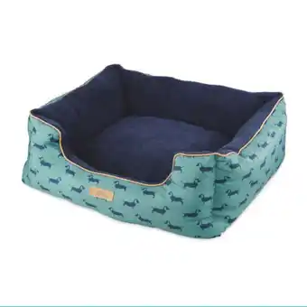 Large khaki pet bed