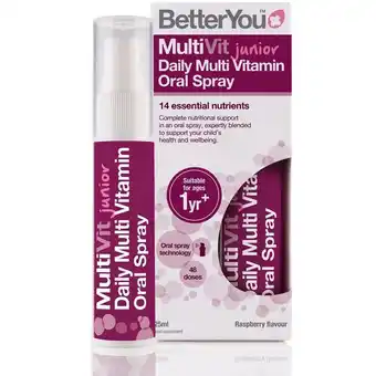 Lloyds Pharmacy Betteryou multivitamin junior oral spray 25ml offer