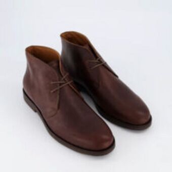 TK Maxx Texas brown leather sahara boots offer