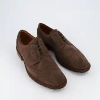 TK Maxx Taupe suede derby brogues offer
