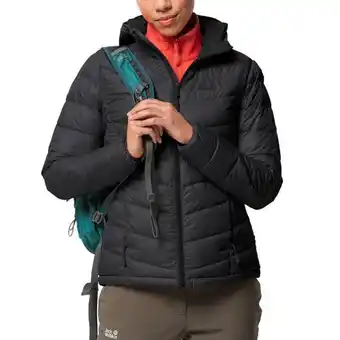 Avenue 85 Jack wolfskin womens helium windproof water repellent coat - phantom offer