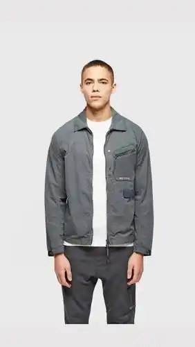 Choice C.p. company cp company metropolis nylon overshirt - grey/ds - mens, grey/ds offer