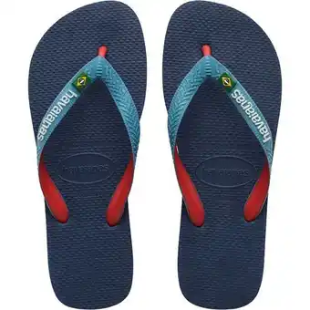 Avenue 85 Havaianas mens brasil mix flip flops - navy offer