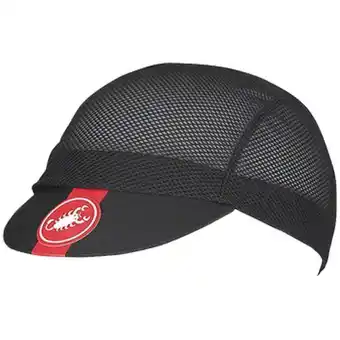 Castelli a/c cap - black male