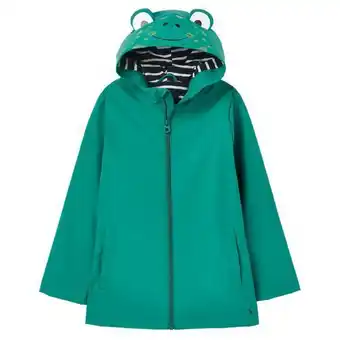 Ride-Away Joules riverside kids jacket - green frog offer