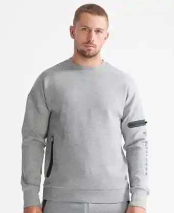 Superdry Superdry sport training gymtech crew sweatshirt offer
