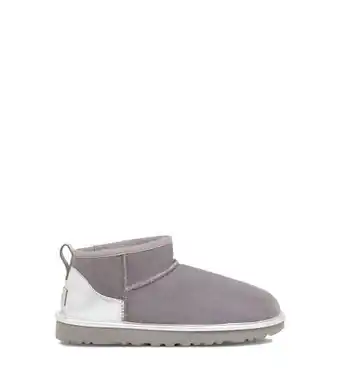 UGG Ugg classic ultra mini shine boot for women in frisco fog, size 7 offer