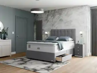 Bensons for Beds Staples and co renew eco latex pocket 2300 divan bed set offer