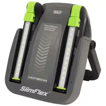 Machine Mart Sealey led1801k rechargeable floodlight/inspection lamp docking station kit offer