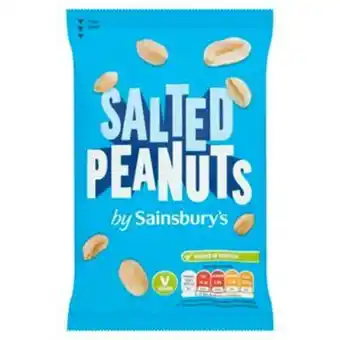 Sainsbury's Sainsbury's salted peanuts 200g offer