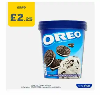 Oreo ice cream