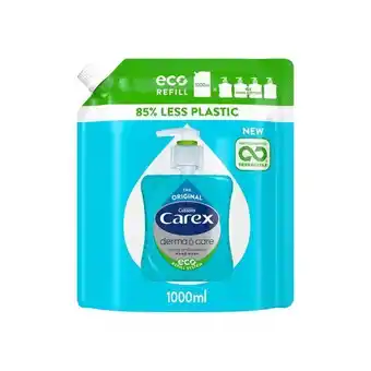 Carex dermacare original hand wash refill pouch