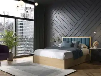 Bensons for Beds Anya wooden ottoman bed frame offer