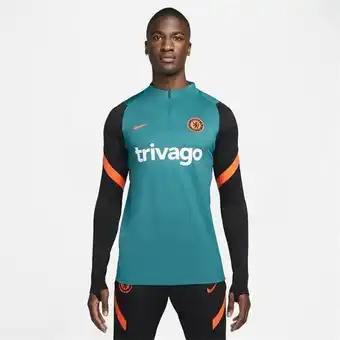 Sports Direct Nike chelsea strike drill top 2021 2022 mens offer