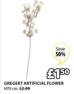 JYSK Gregert artificial flower offer