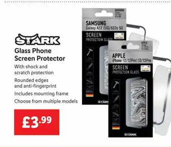 Lidl Glass phone screen protector offer
