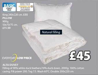 JYSK Alta duvet offer