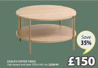 JYSK Egelev coffee table offer