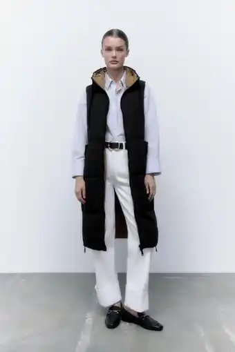 ZARA Water-repellent reversible gilet offer