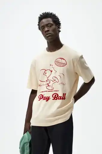 ZARA Snoopy peanuts™ print t-shirt. offer