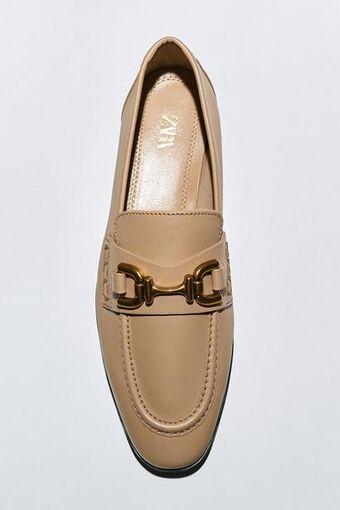 ZARA Leather loafers offer