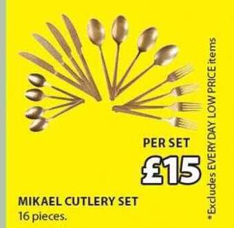 JYSK Mikael cutlery set offer