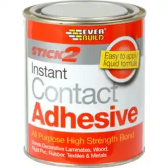 Toolstation Stick2 contact adhesive 750ml offer