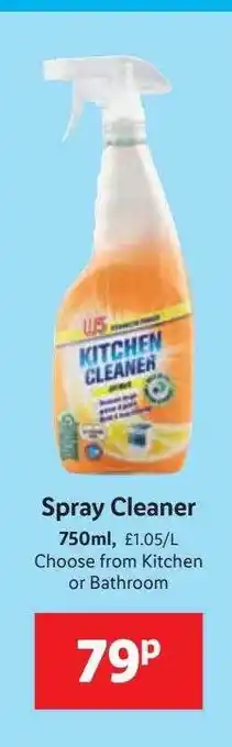 Lidl Spray cleaner offer
