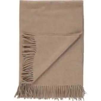 TK Maxx Brown frayed throw 140x200cm offer