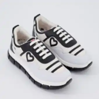TK Maxx White & black lace up trainers offer