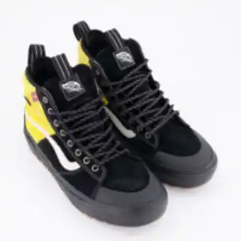 TK Maxx Black & yellow leather trainers offer