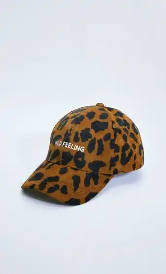 Stradivarius Leopard print cap offer