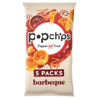 Tesco Popchips bbq flavour 5x17g offer