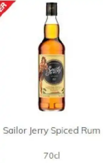 Morrisons Sailor Jerry Spiced Rum 70cl offer