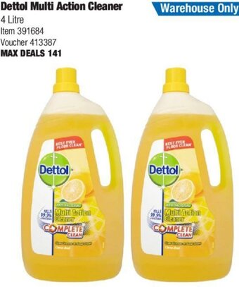 Costco Dettol Multi Action Cleaner offer