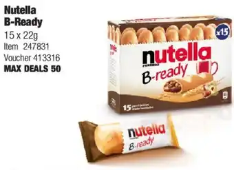 Costco Nutella B-Ready 15 x 22g offer