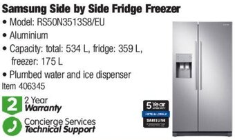 Costco Samsung Side By Side Fridge Freezer offer