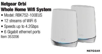Costco Netgear Orbi Whole Home Wifi System offer