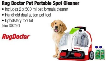 Costco Rug Doctor Pet Portable Spot Cleaner offer